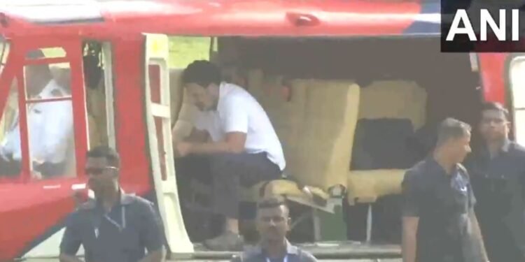 Rahul Gandhi’s helicopter stranded in Jharkhand over alleged ATC clearance delay