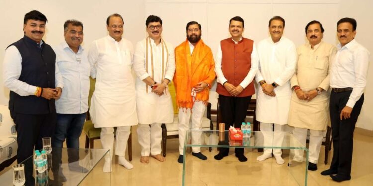 Only Devendra Fadnavis, two deputies Shinde, Pawar to take oath today – India TV