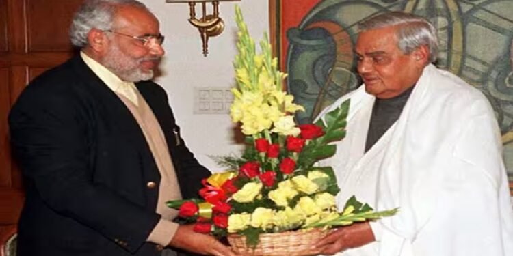 PM Modi pens monumental contributions of Atal Bihari Vajpayee on 100th birth anniversary, pays tribute – India TV