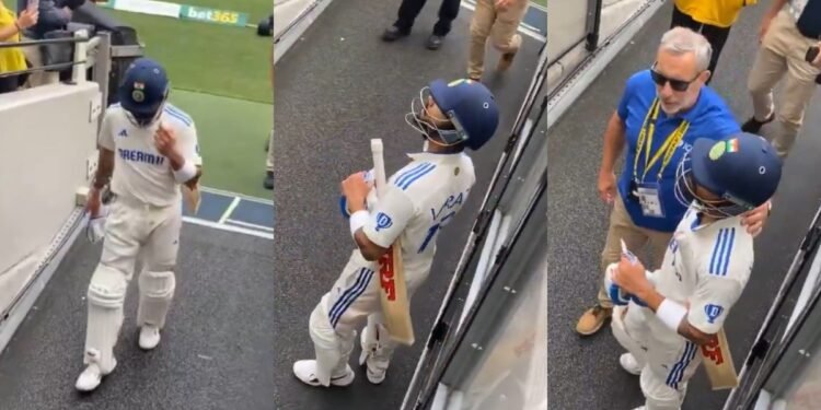 Virat Kohli confronts booing spectators at MCG after his 1st innings dismissal, security intervenes