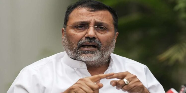 CJI Sanjiv Khanna responsible for civil wars in India says Nishikant Dubey bjp mp Video supreme court